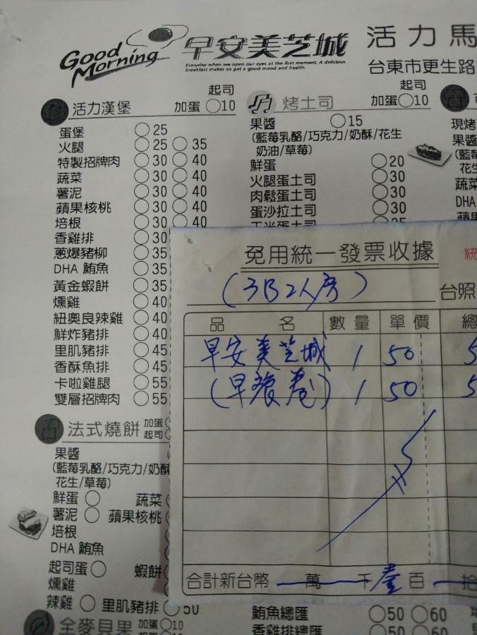 Jia Mei Fa Homestay T'ai-tung Eksteriør bilde